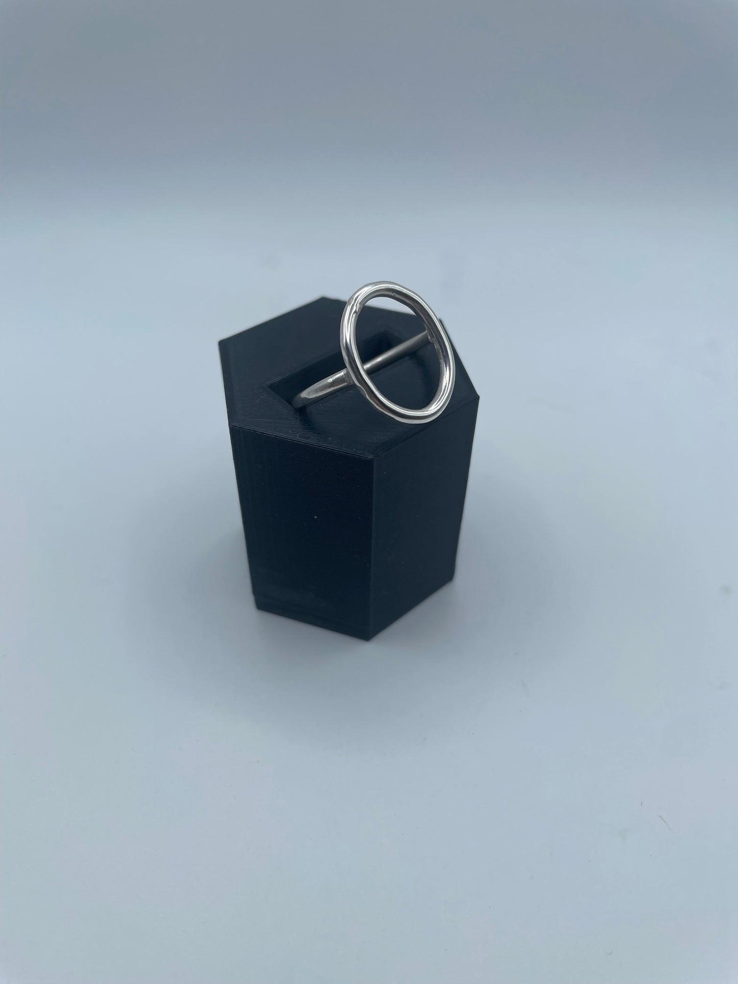 Open Oval Ring, Size 7.5
