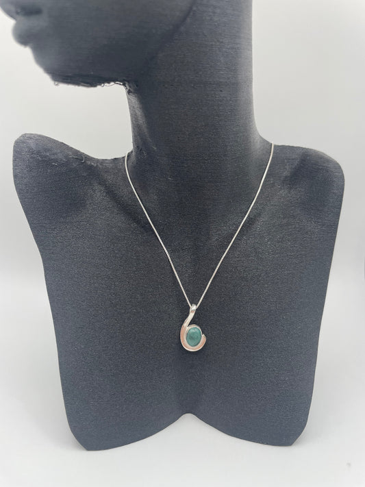 Turquoise Pendant Necklace