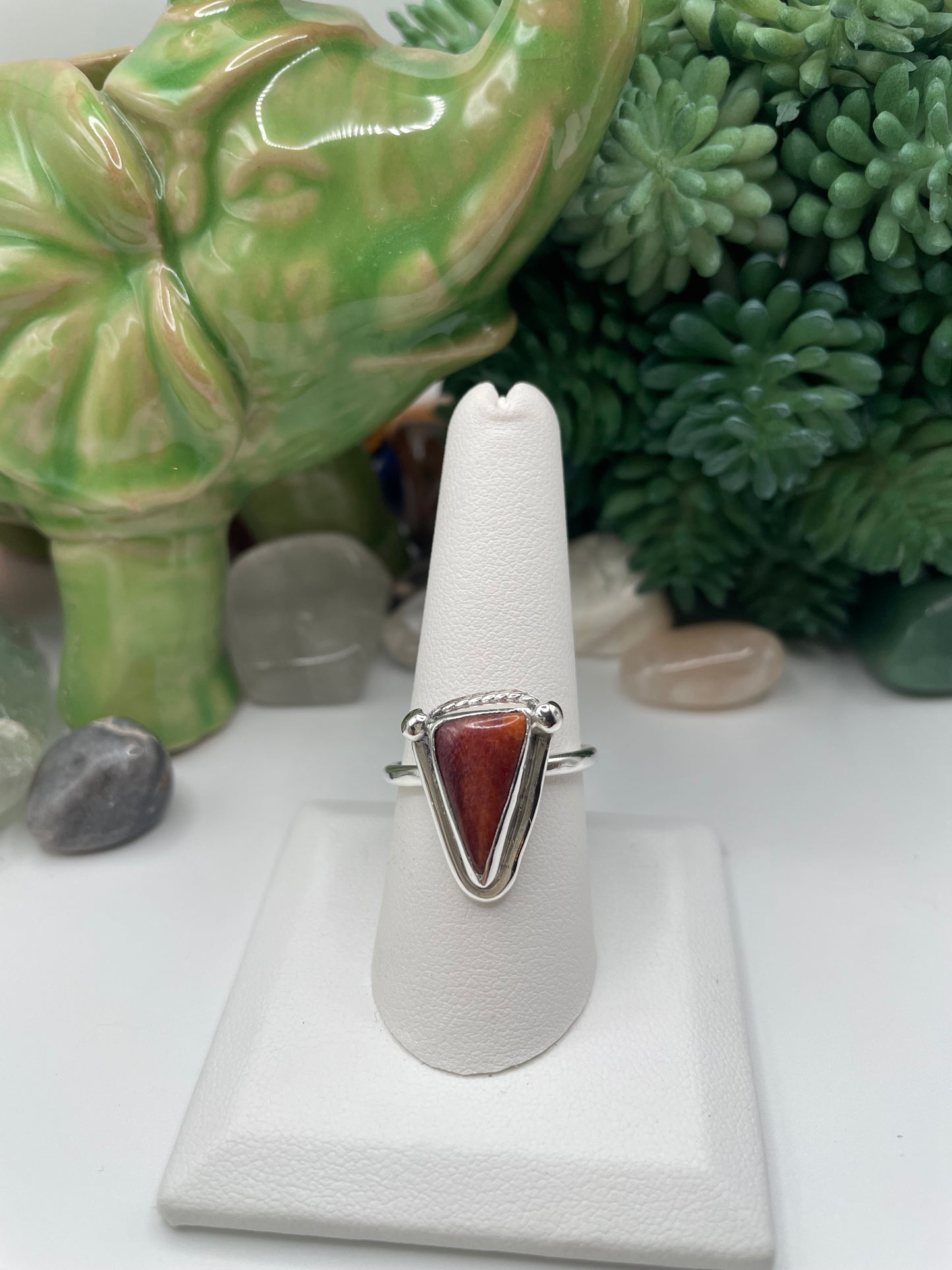Spiny Oyster Ring, Size 9