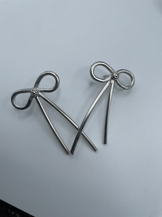 Bow Earrings, Large