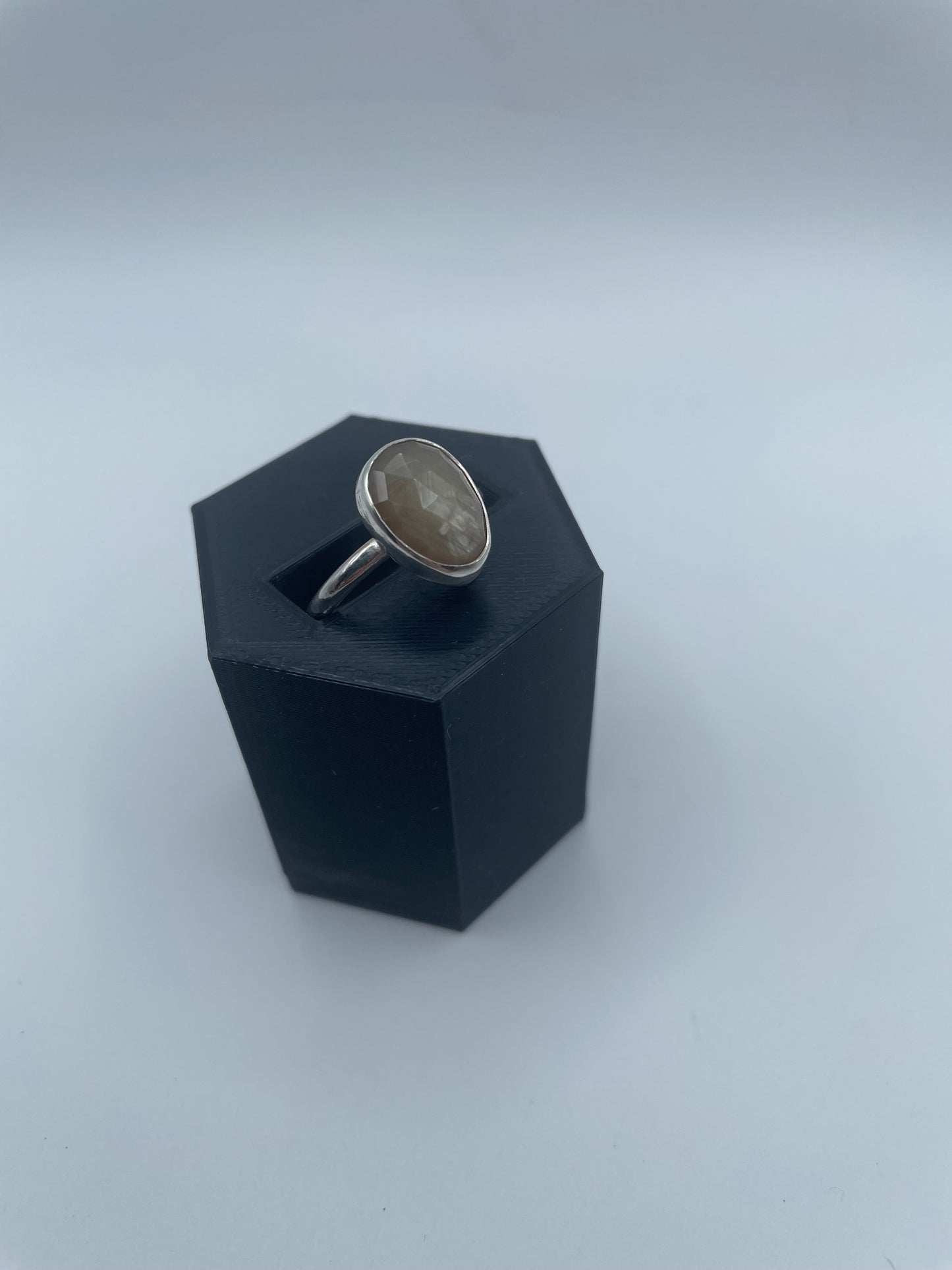 Golden Hour Faceted Yellow Sapphire Ring (Size 5.5)