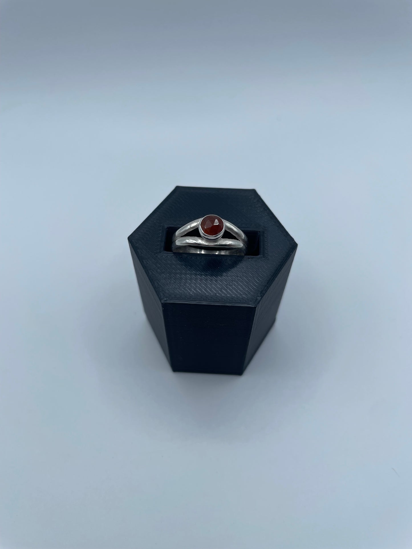 Orange Kyanite Ring, Size 5.5