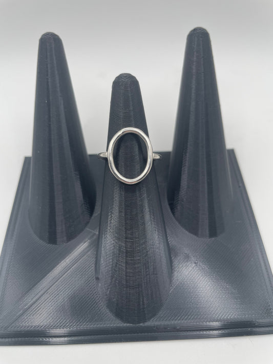 Open Oval Ring, Size 7.5