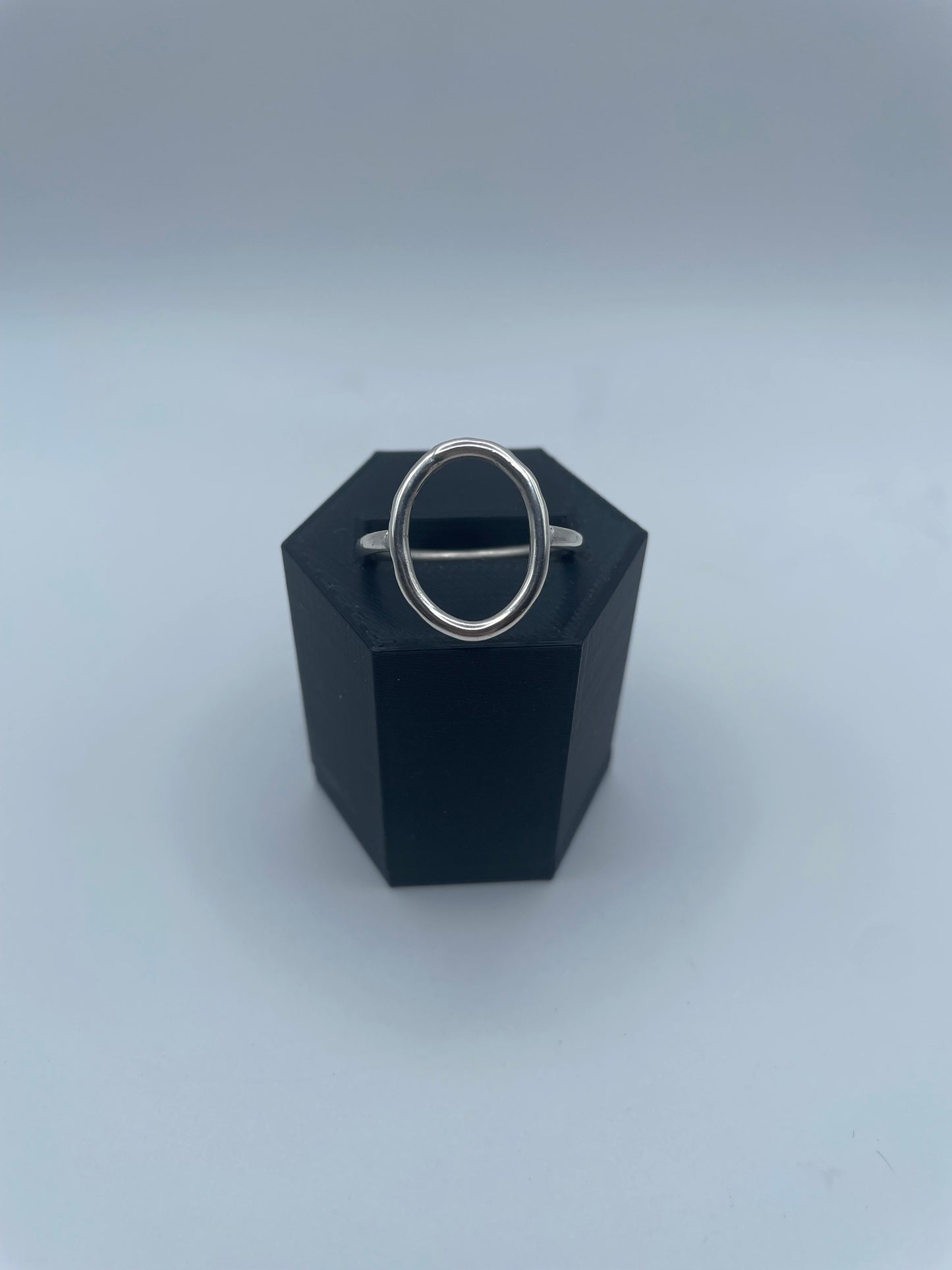 Open Oval Ring, Size 7.5