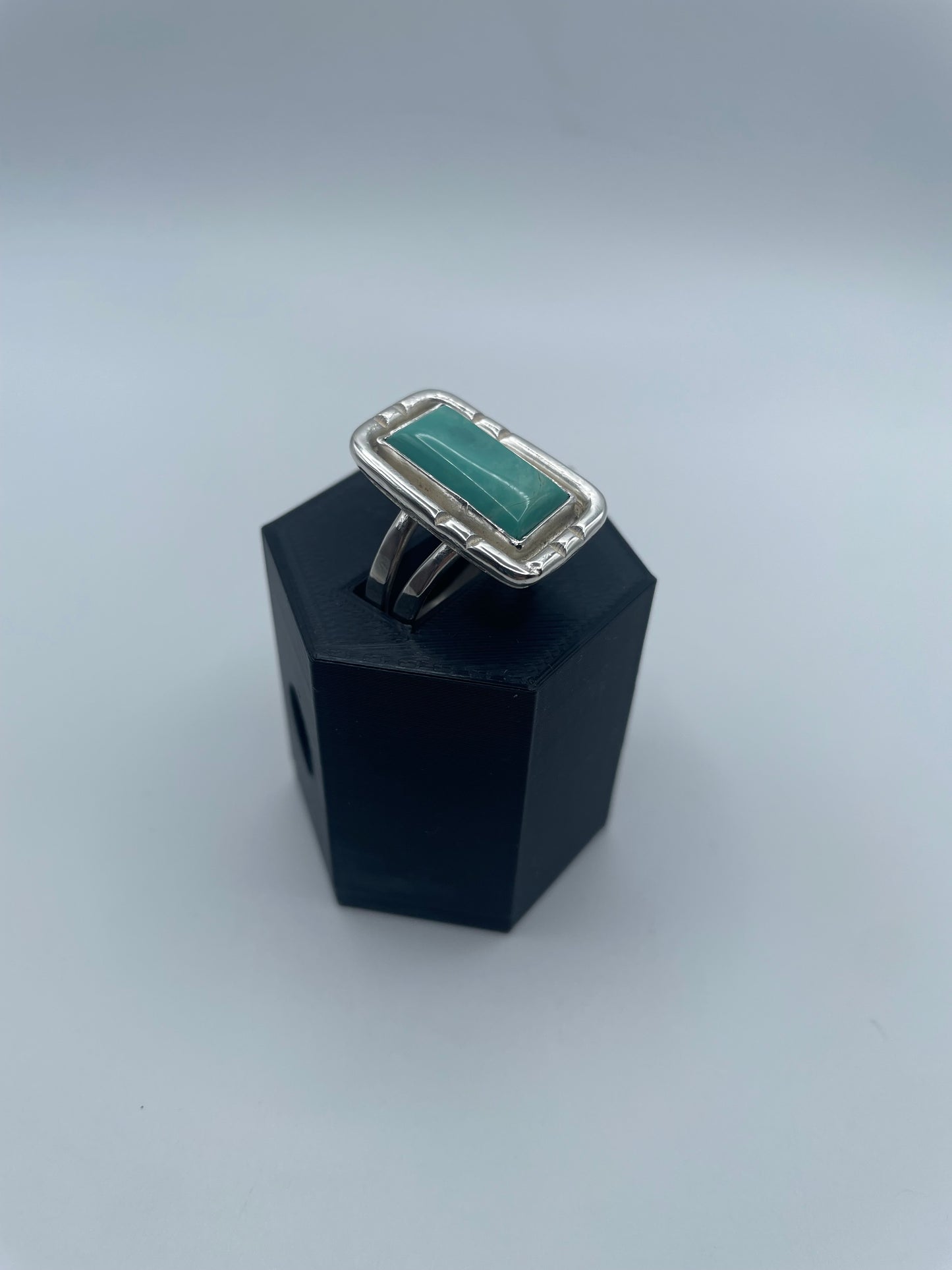 Kingman Sky Turquoise Ring (Size 7)