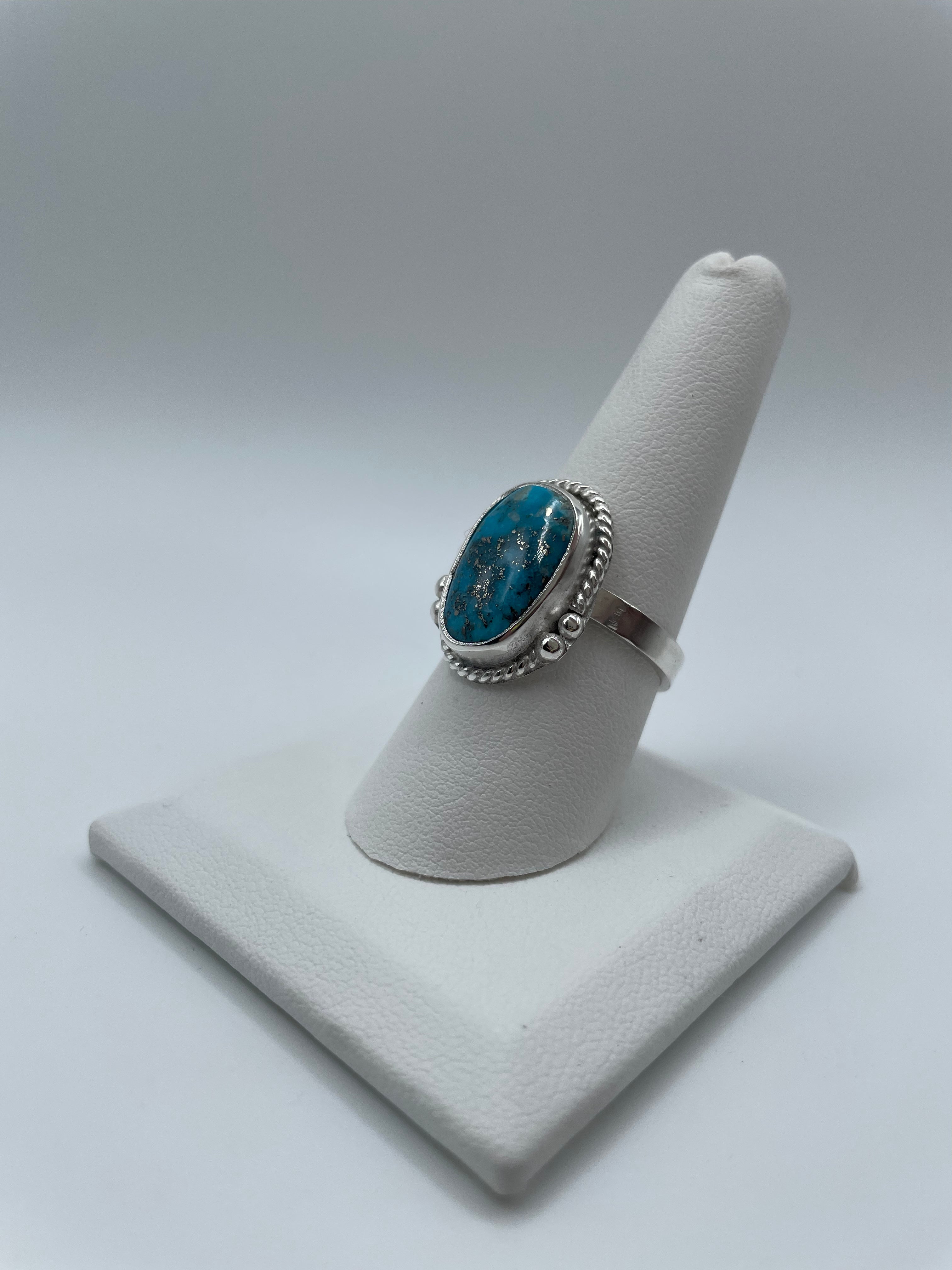 Turquoise Ring, Size 9.5