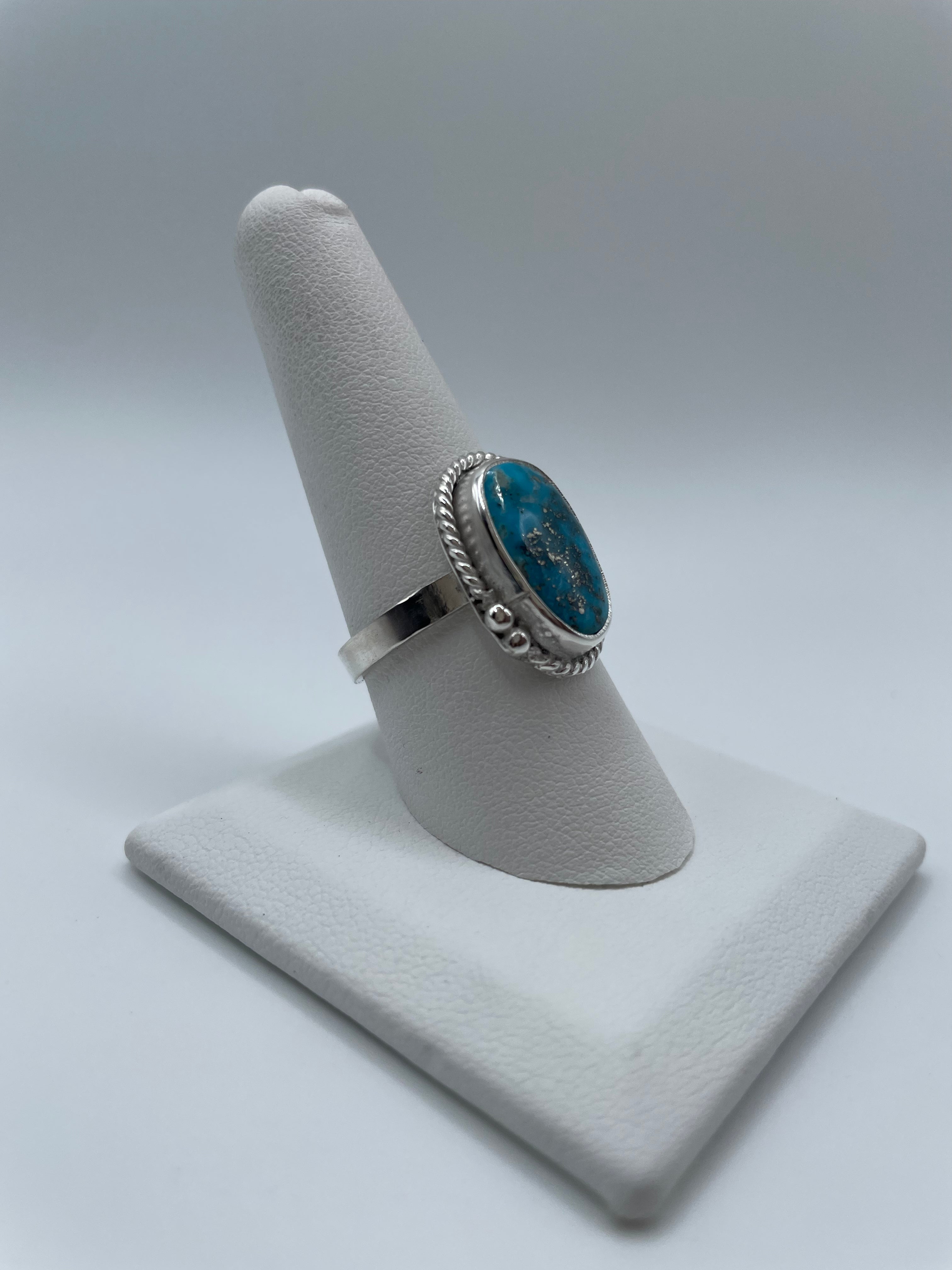 Turquoise Ring, Size 9.5