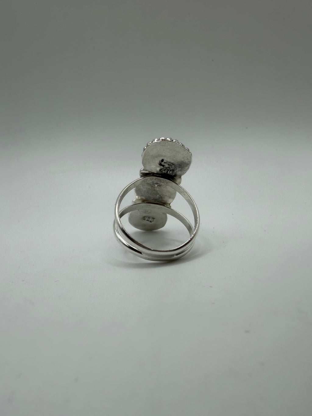 Palomino Turquoise Triplet Ring, Size 8