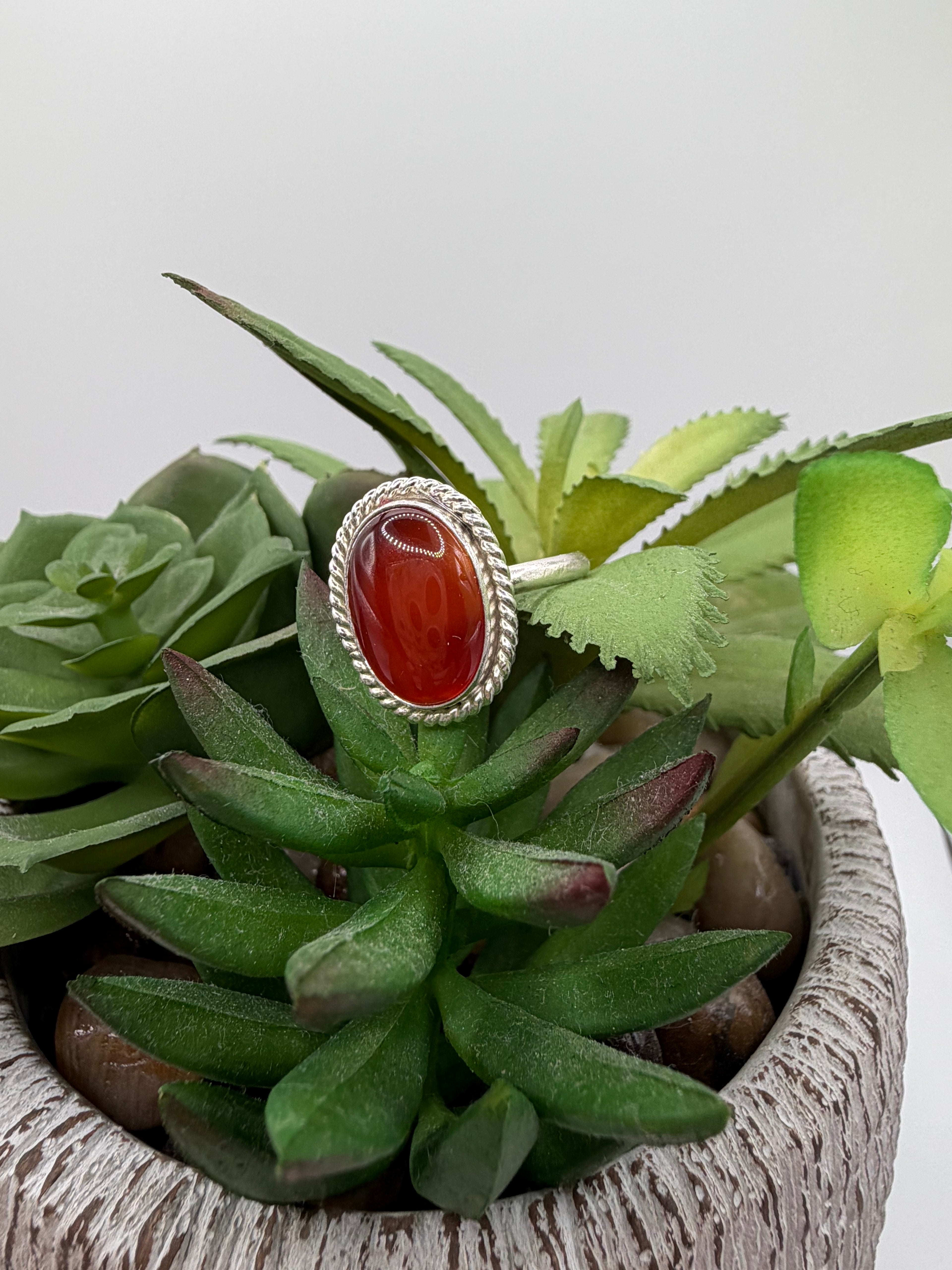 Carnelian Ring, Size 7