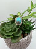 Royston Turquoise Ring, Size 7.5