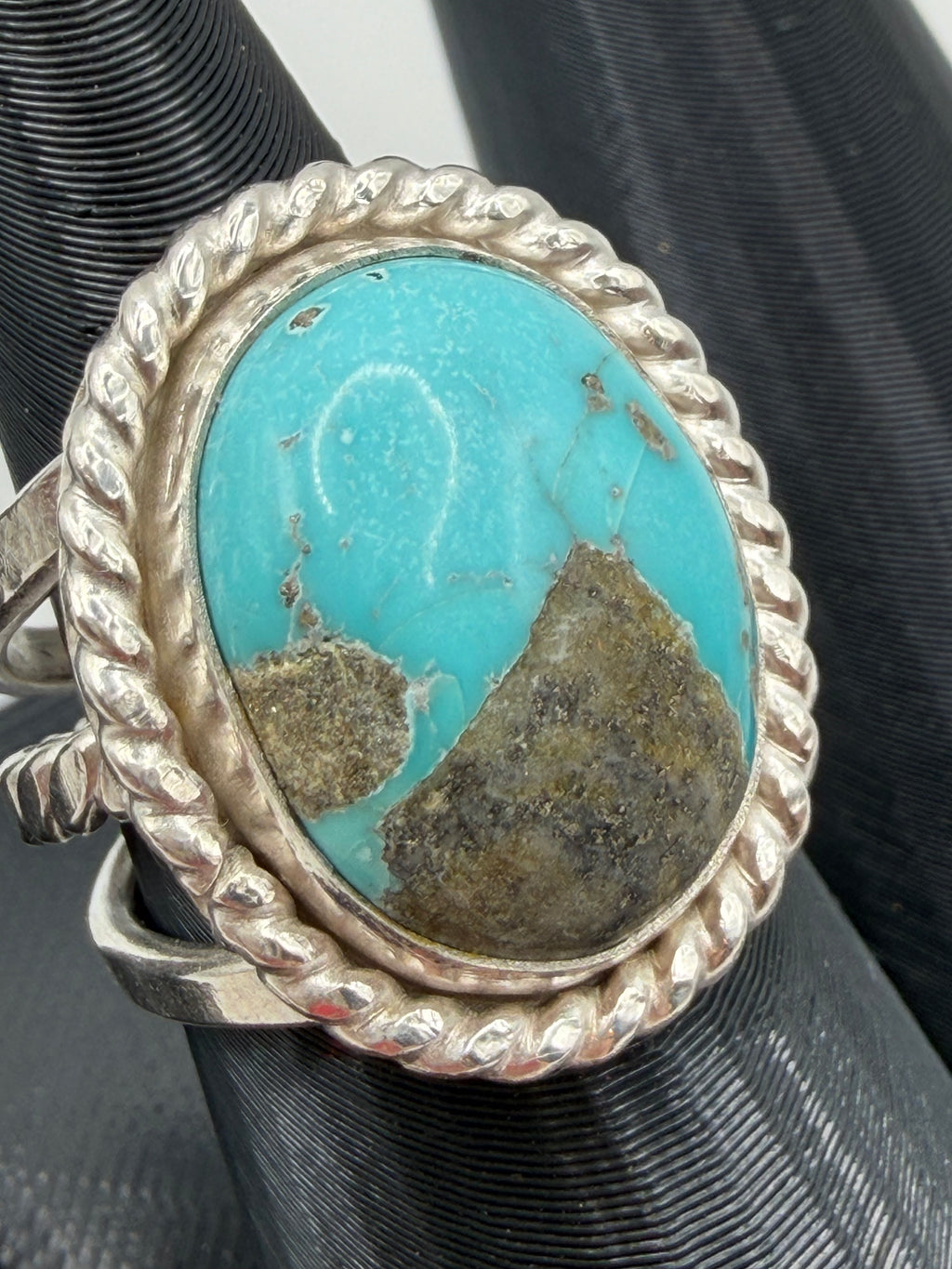 Royston Turquoise Ring, Size 7.5