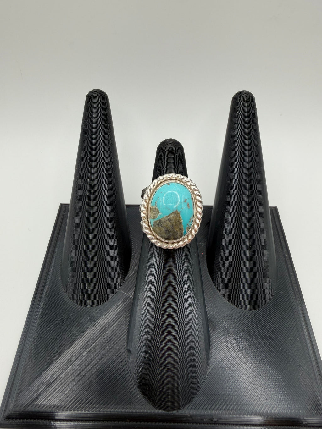 Royston Turquoise Ring, Size 7.5