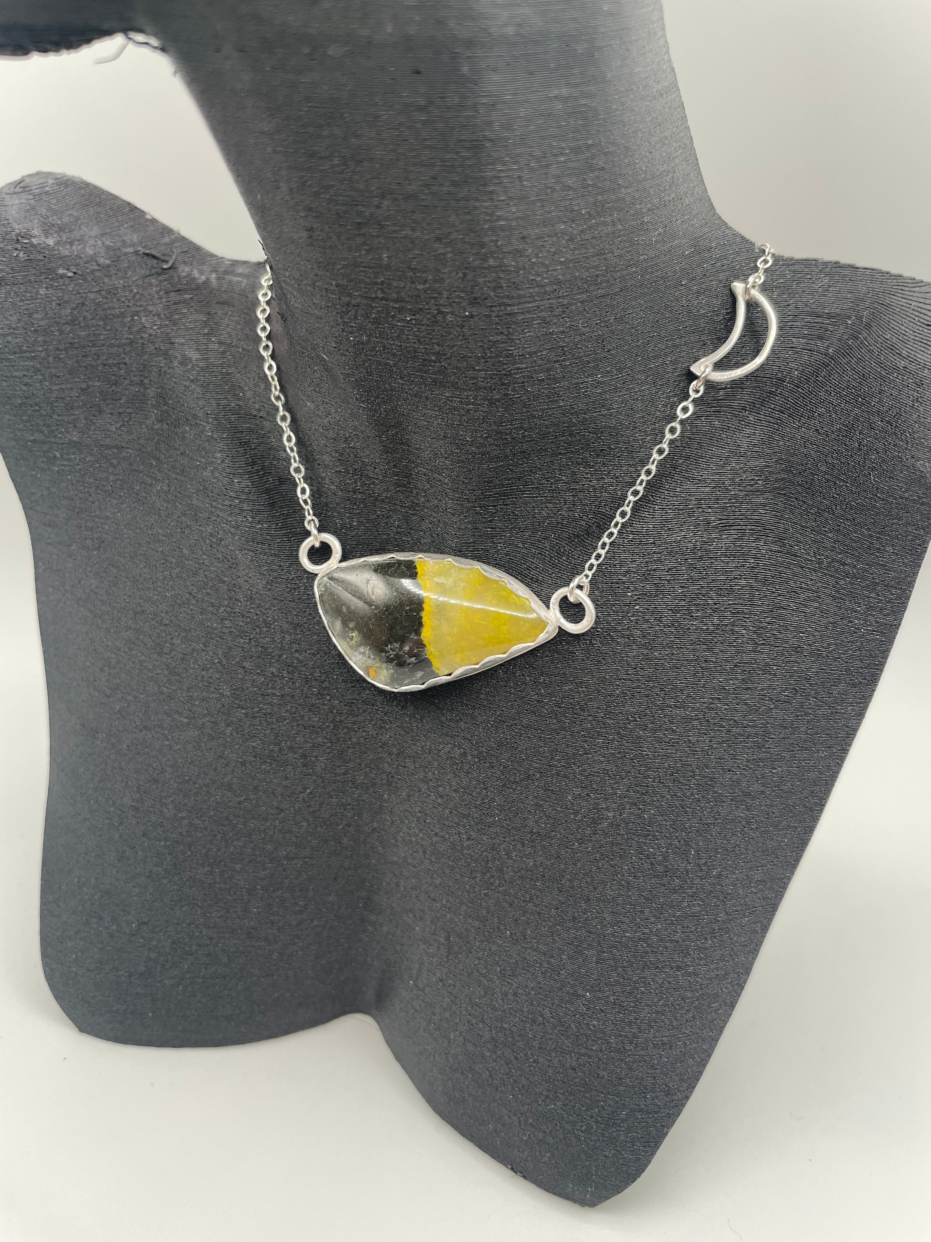 Bumblebee Jasper Necklace