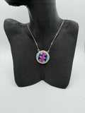 Arizona Turquoise, Lapis Lazuli & Aurora Opal Necklace