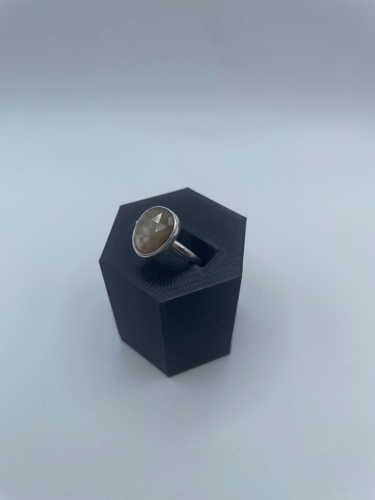 Golden Hour Faceted Yellow Sapphire Ring (Size 5.5)