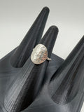 Hammered Disk Ring