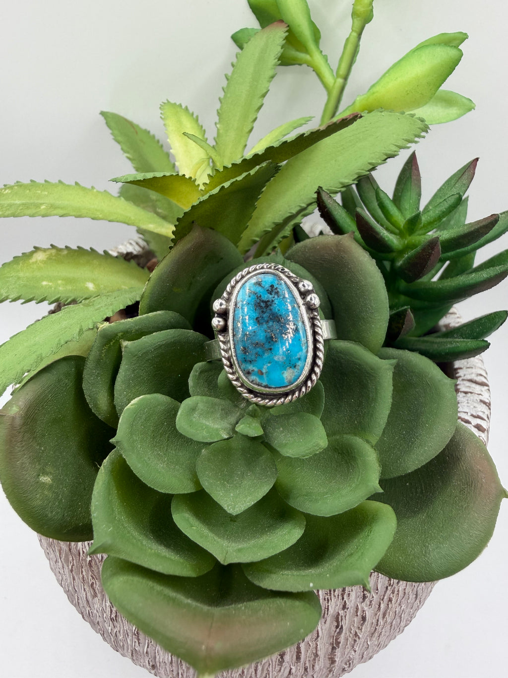 Turquoise Ring, Size 9.5
