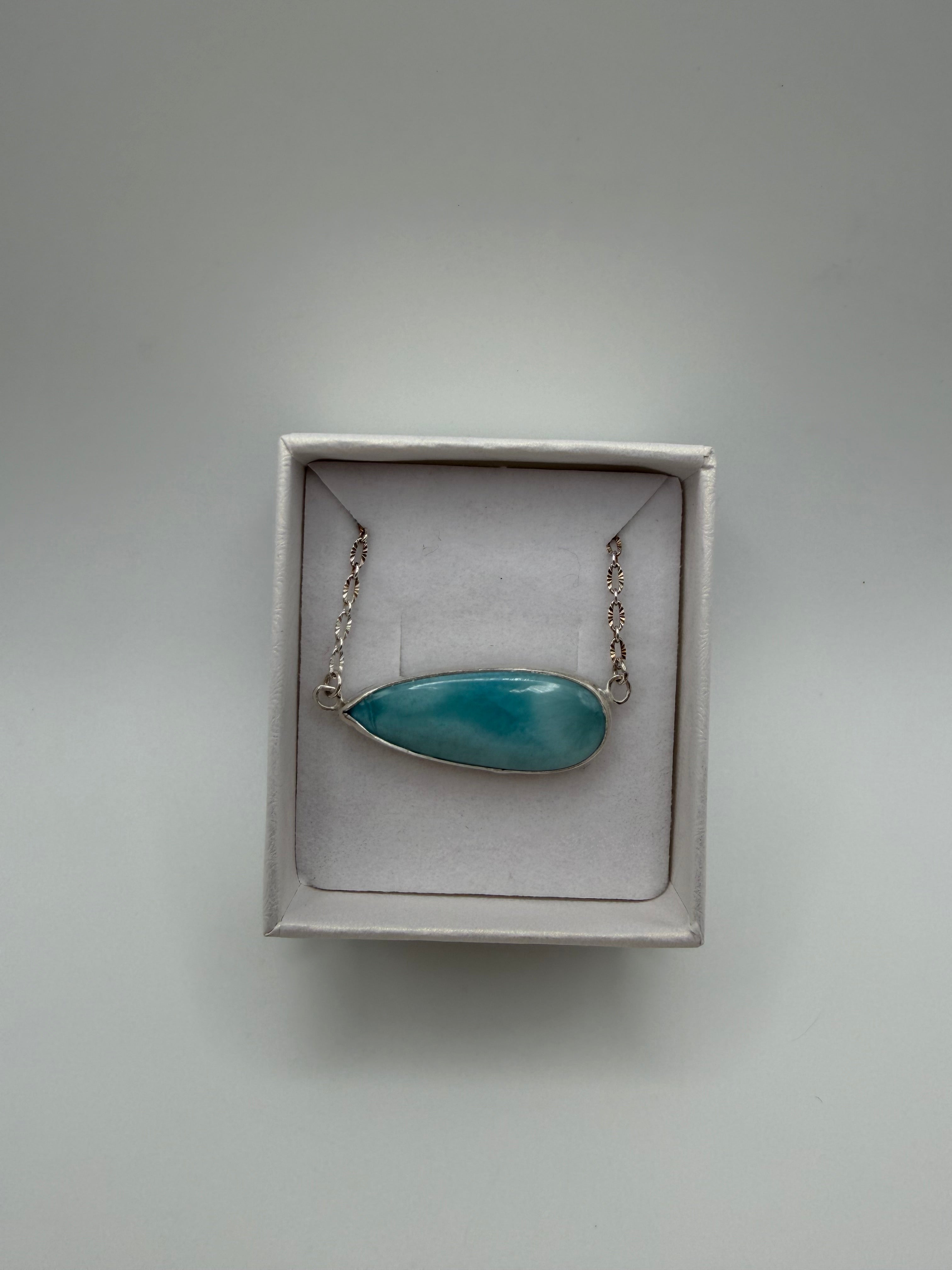 Larimar Necklace