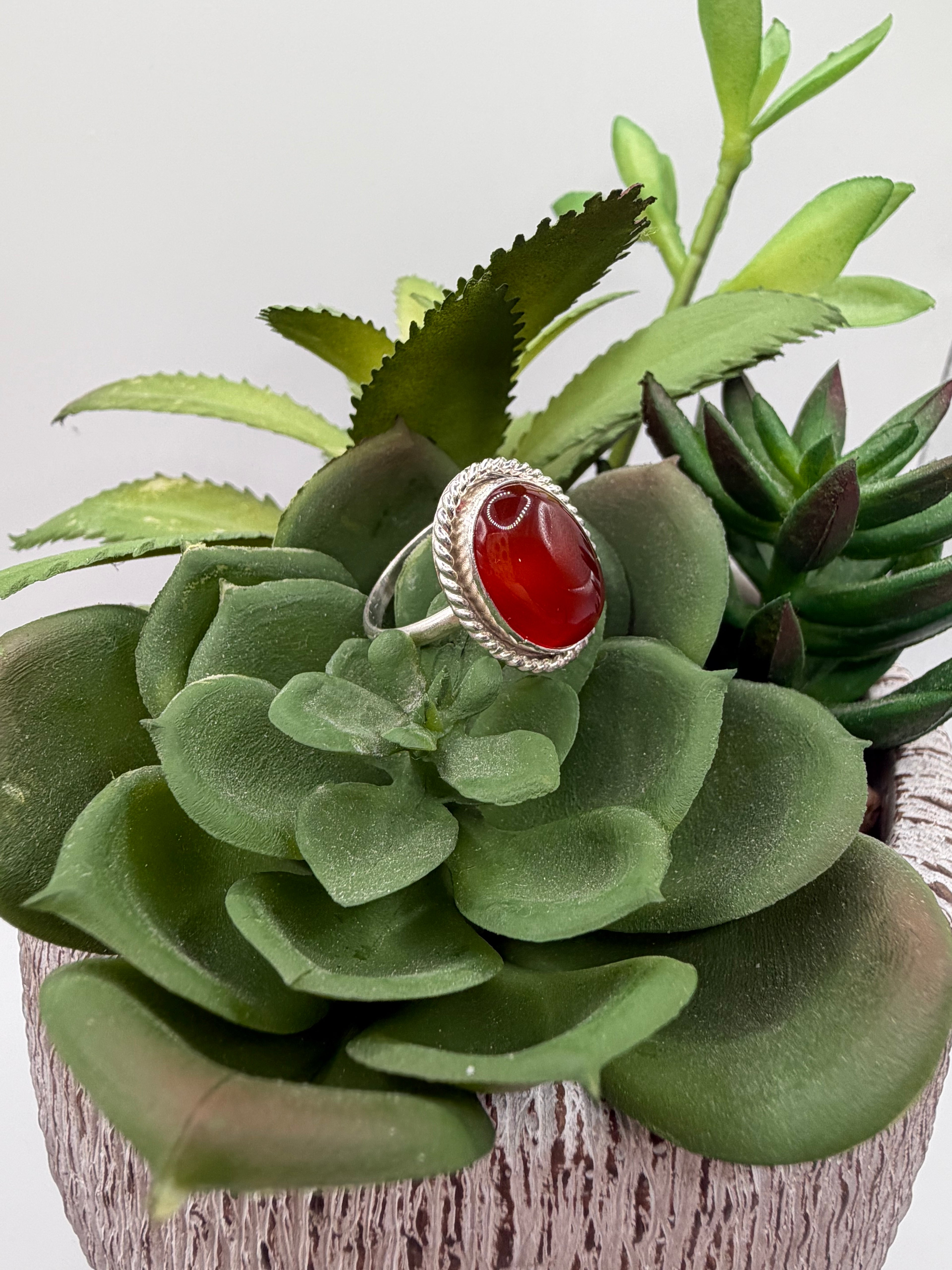 Carnelian Ring, Size 7