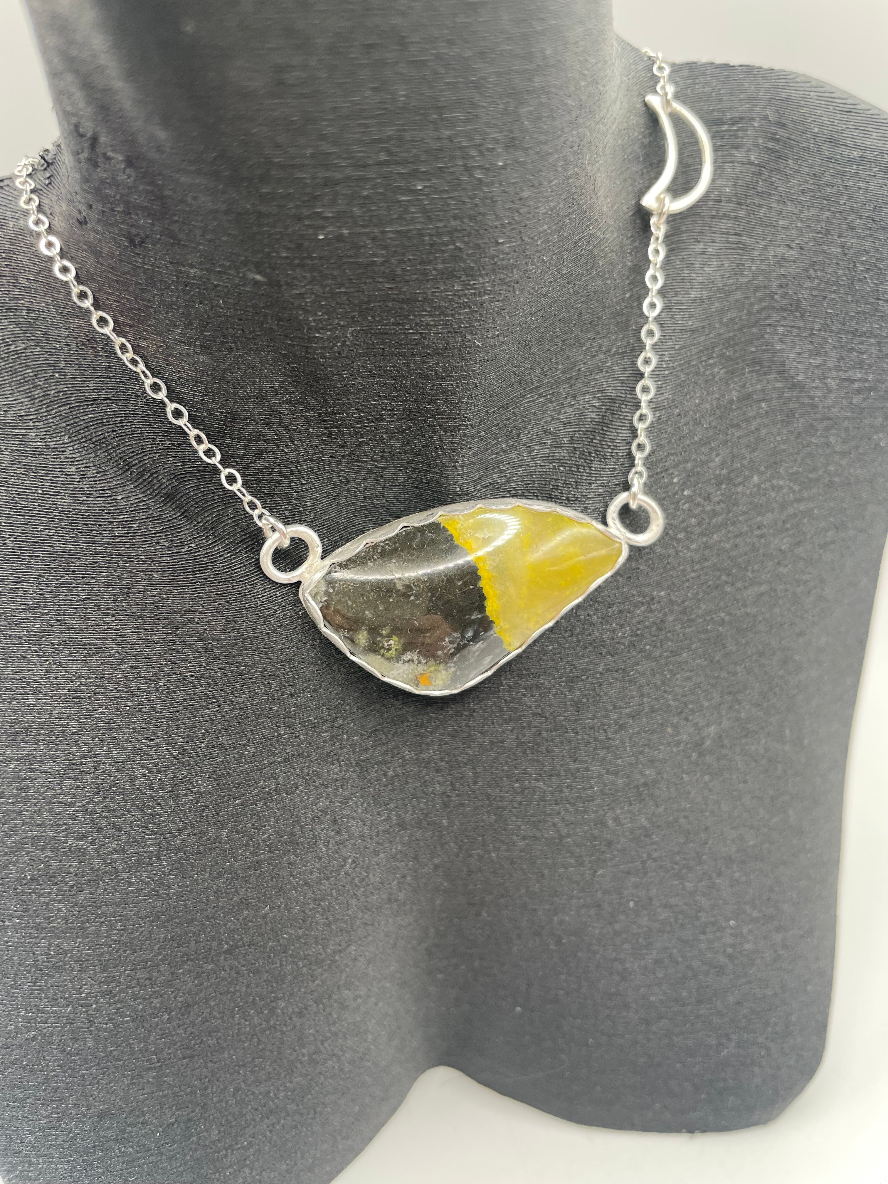 Bumblebee Jasper Necklace