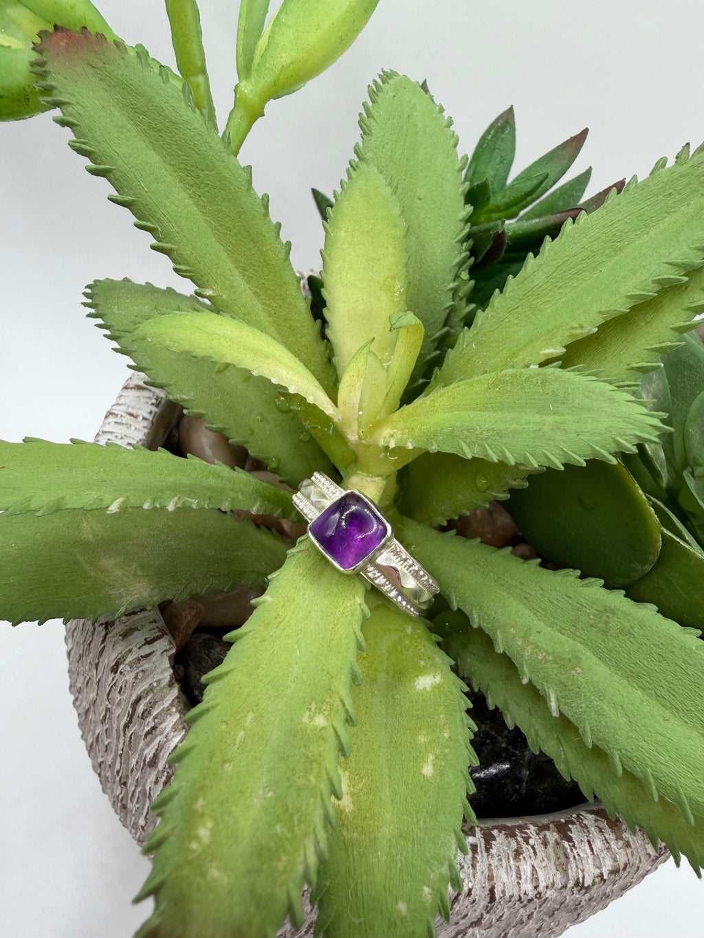 Amethyst Ring, Size 6.5